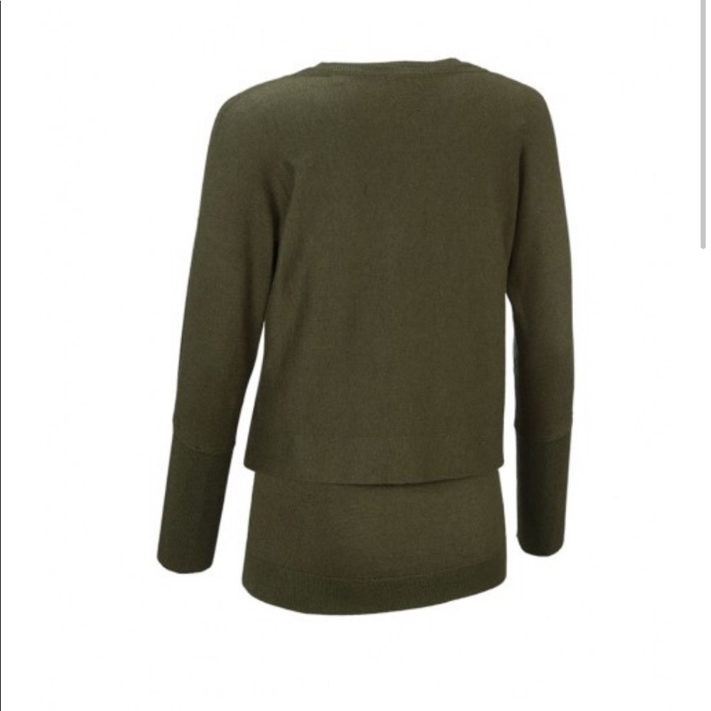 CAbi Olive Green Sweater - Picture 2 of 8